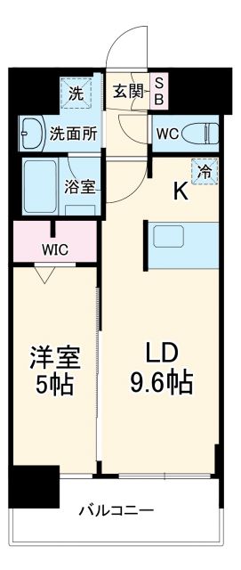プレサンス梅田東クォーレの間取り写真