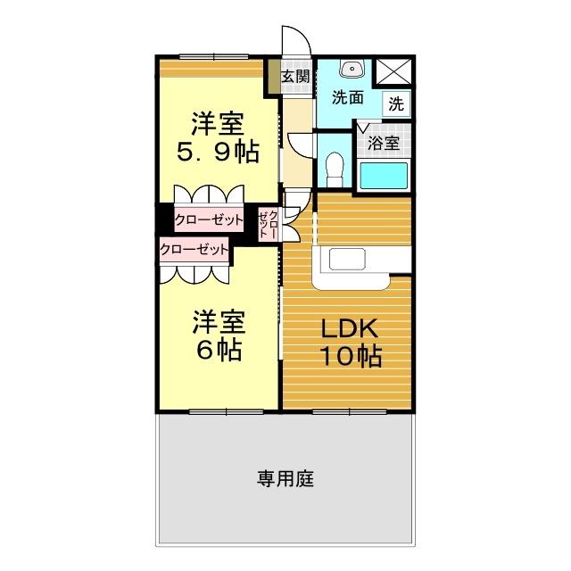 サンフォレスティ前泉の間取り写真