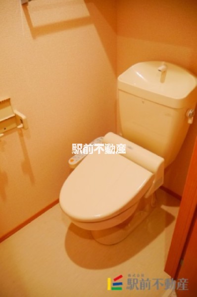 ＪＲ久大本線 筑後吉井駅 徒歩16分 2階建 築13年のトイレ写真