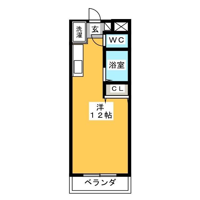 リバーハイツ中村の間取り写真