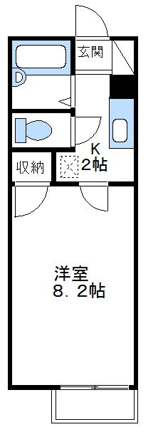 エクレール相原の間取り写真