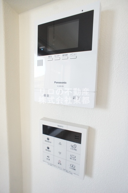 セキュリティ　訪問者が一目で分かるＴＶモニタ付インターホンです！