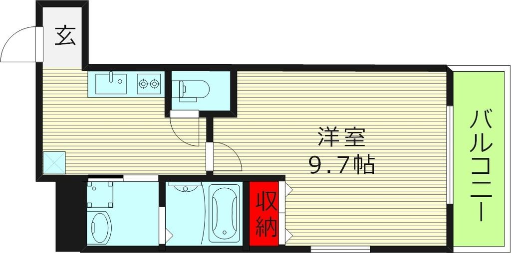 フジパレス都島御幸町V番館の間取り写真