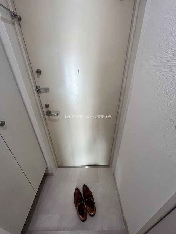 ウェルスクエア万代東の玄関写真