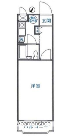 エスカイア池袋の間取り写真