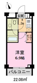 KDXレジデンス上石神井の間取り写真