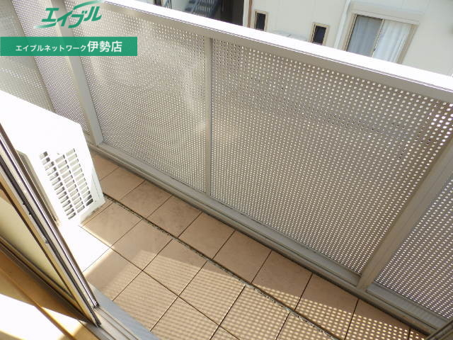 バルコニー　同物件別部屋の写真