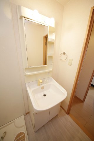 洗面設備　別部屋反転間取の写真となります。