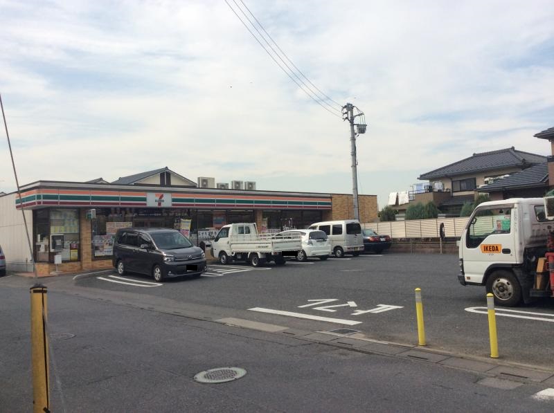 コンビニ　セブンイレブン越谷大林店（コンビニ）まで458m