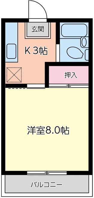 TMハイツの間取り