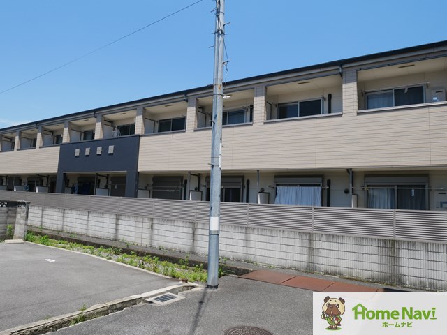 バルコニー　西向きです。