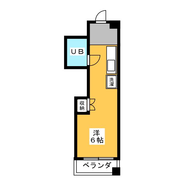 ヴィラ・カレッジ３の間取り