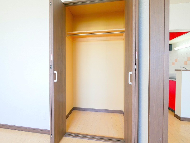 収納　大容量のクローゼット完備♪