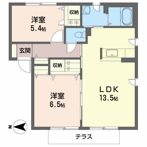 ヴィータＣの間取り