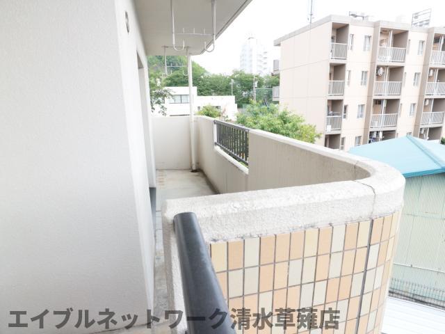 【静岡市葵区瀬名のマンションの眺望】