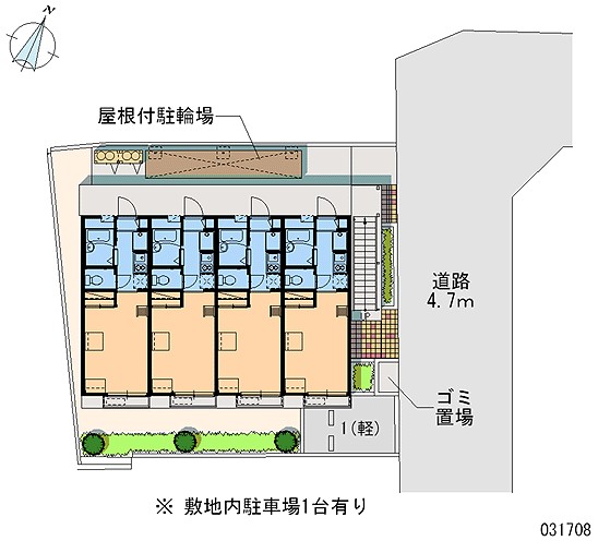 【横浜市港南区東永谷のアパートのその他共有部分】