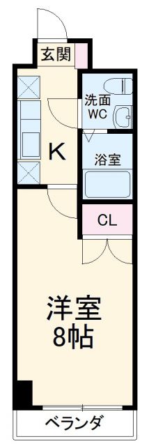 ラウレール名駅南の間取り