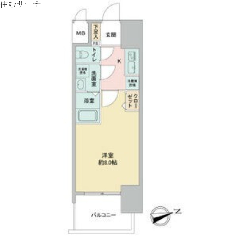 Ｓ―ＲＥＳＩＤＥＮＣＥ四日市元町の間取り