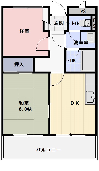 サンヒルズの間取り