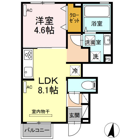 【Ｄテラスウィットの間取り】