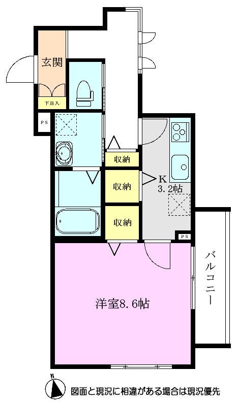 ドリーミオの間取り