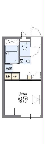 レオパレス美富士Ａの間取り