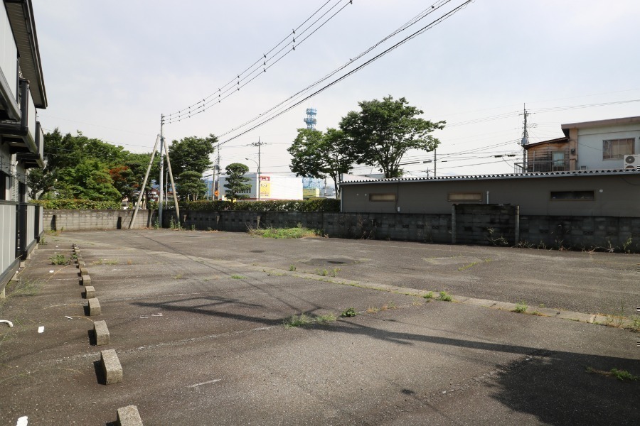 【シティーパルの駐車場】