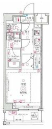 クレヴィスタ武蔵中原IIの間取り