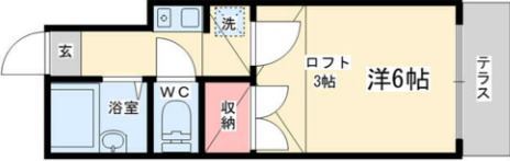 サンレオ栄町の間取り