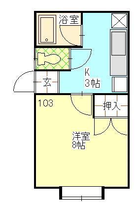 キャンパス・スクエアＡの間取り