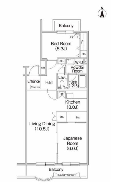 フィール野川ＡＡ棟の間取り