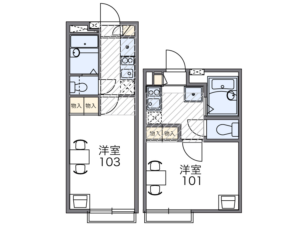 Ｐｕｒｅ　Ａｓａｈｉの間取り