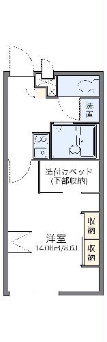 レオパレス山久の間取り