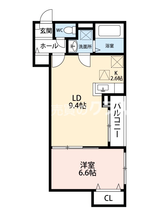 エスポワール立葉の間取り