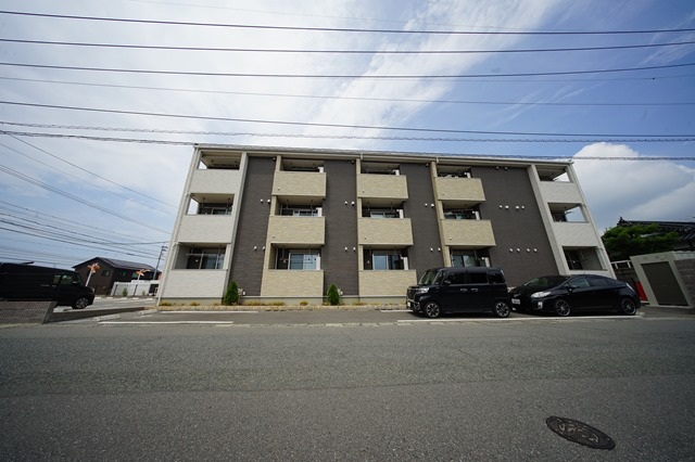 下関市横野町のアパートの建物外観