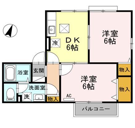 プリンス諏訪の間取り