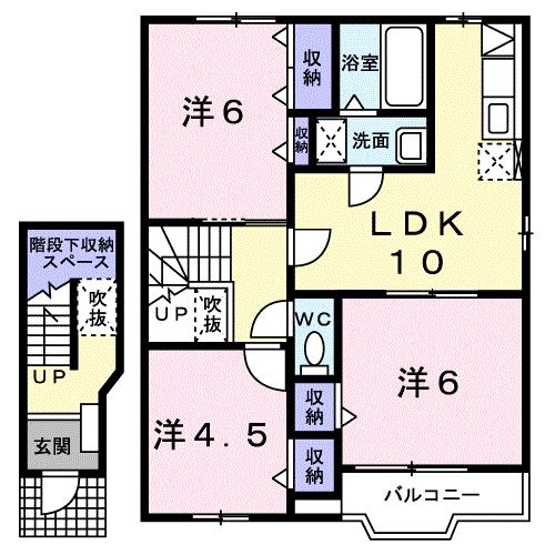 ビバーチェIの間取り