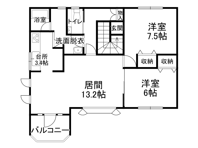 セードル・シスの間取り