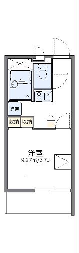 レオパレスグランシャリオの間取り