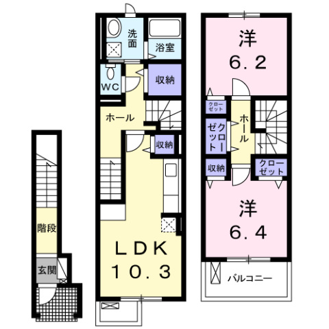 ルアーナ山城の間取り