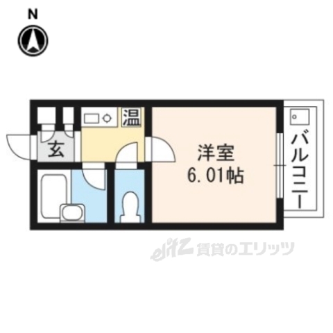 鳴滝グリーンハイツの間取り