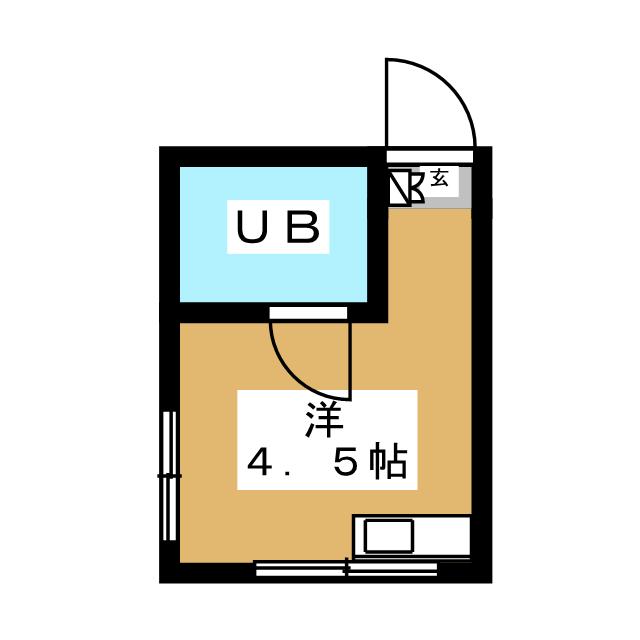 港区南麻布のマンションの間取り