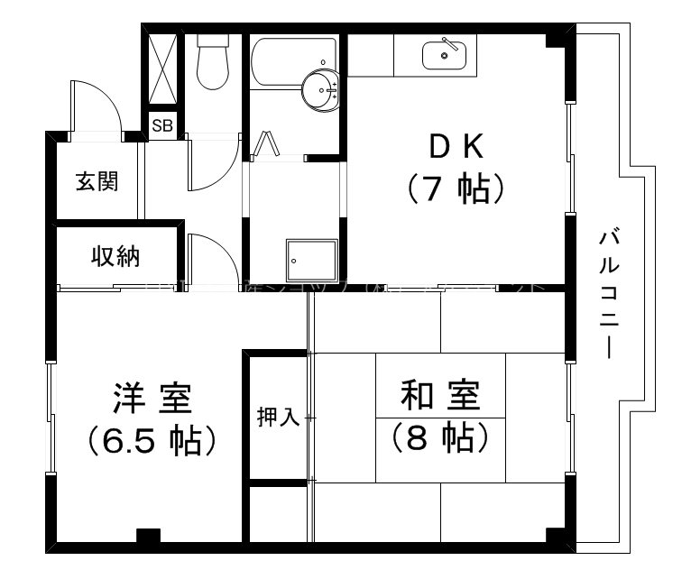 マ・シャンブルの間取り