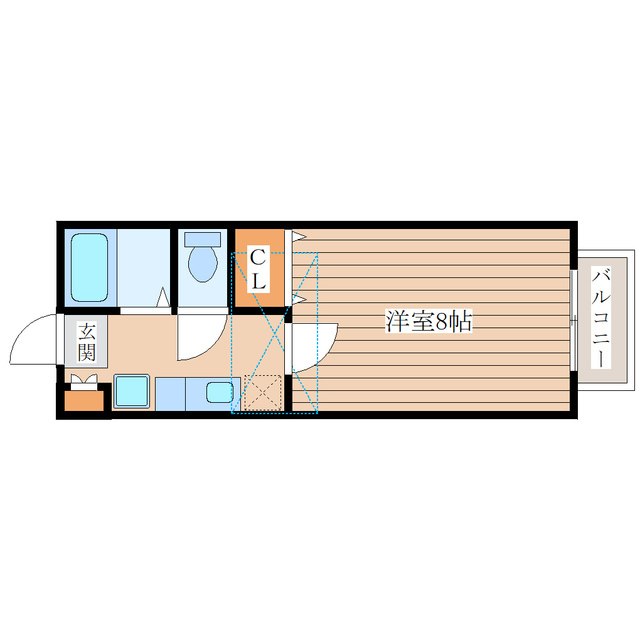 【ロワール壱番館の間取り】