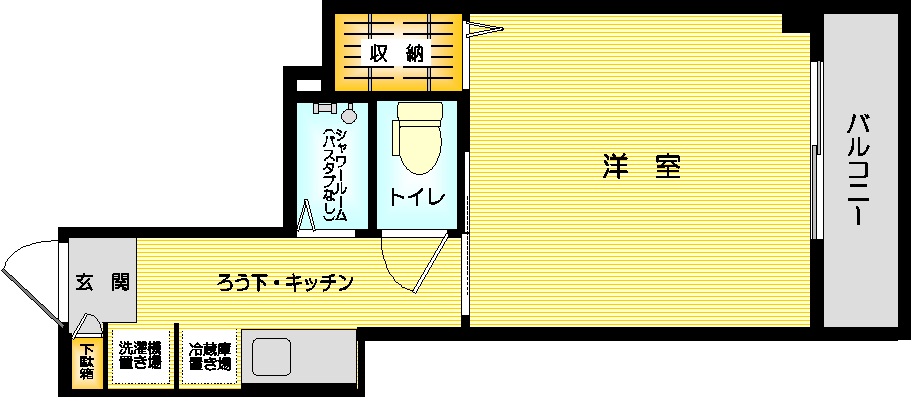 ヴィラコモ武蔵小金井の間取り