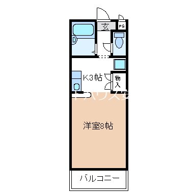 コーポ和の間取り