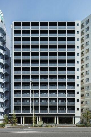 【プラウドフラット西早稲田の建物外観】