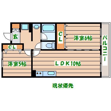 ブエナビスタ東六番丁の間取り