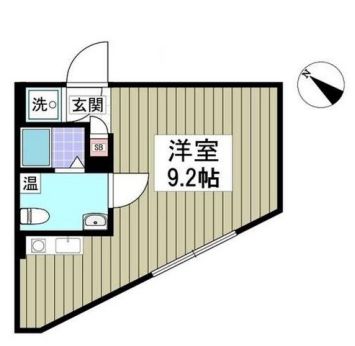 中野区江原町のマンションの間取り