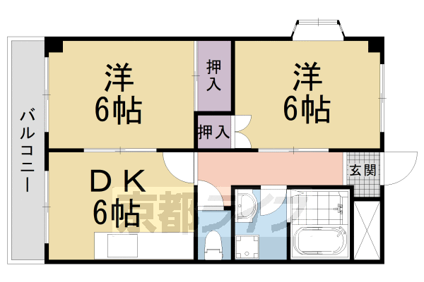 メゾンブランシュの間取り